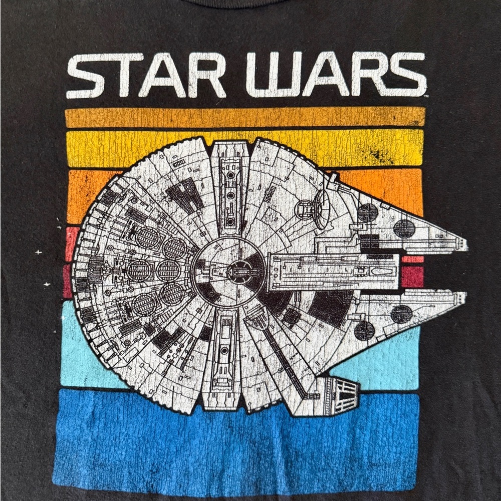 Star Wars Millennium Falcon Graphic tee Short Sleeve size XL